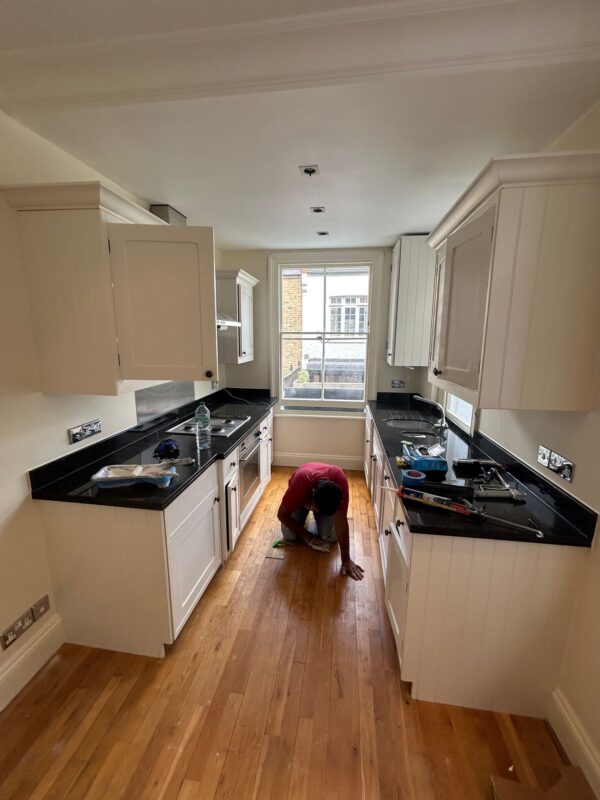 Kitchen Cabinets restoration — after