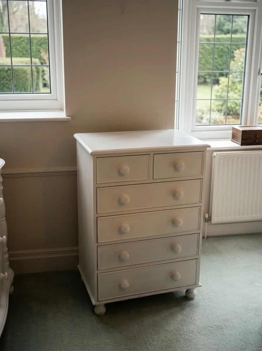 Cabinet restoration — after