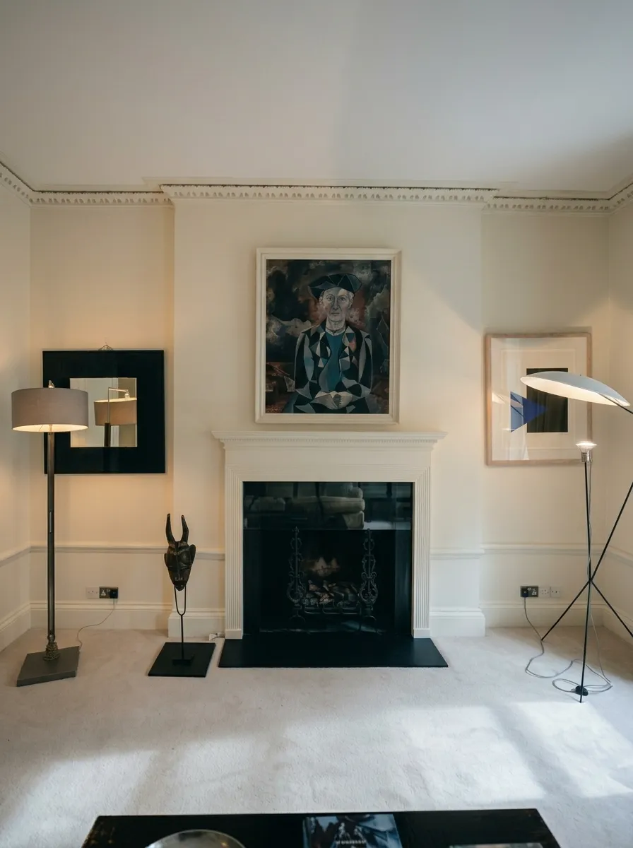 Interior painting — after