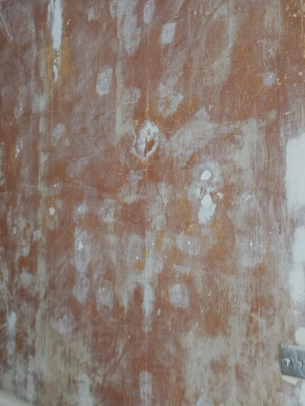 Wall Preparation & Wallpaper Installation — before