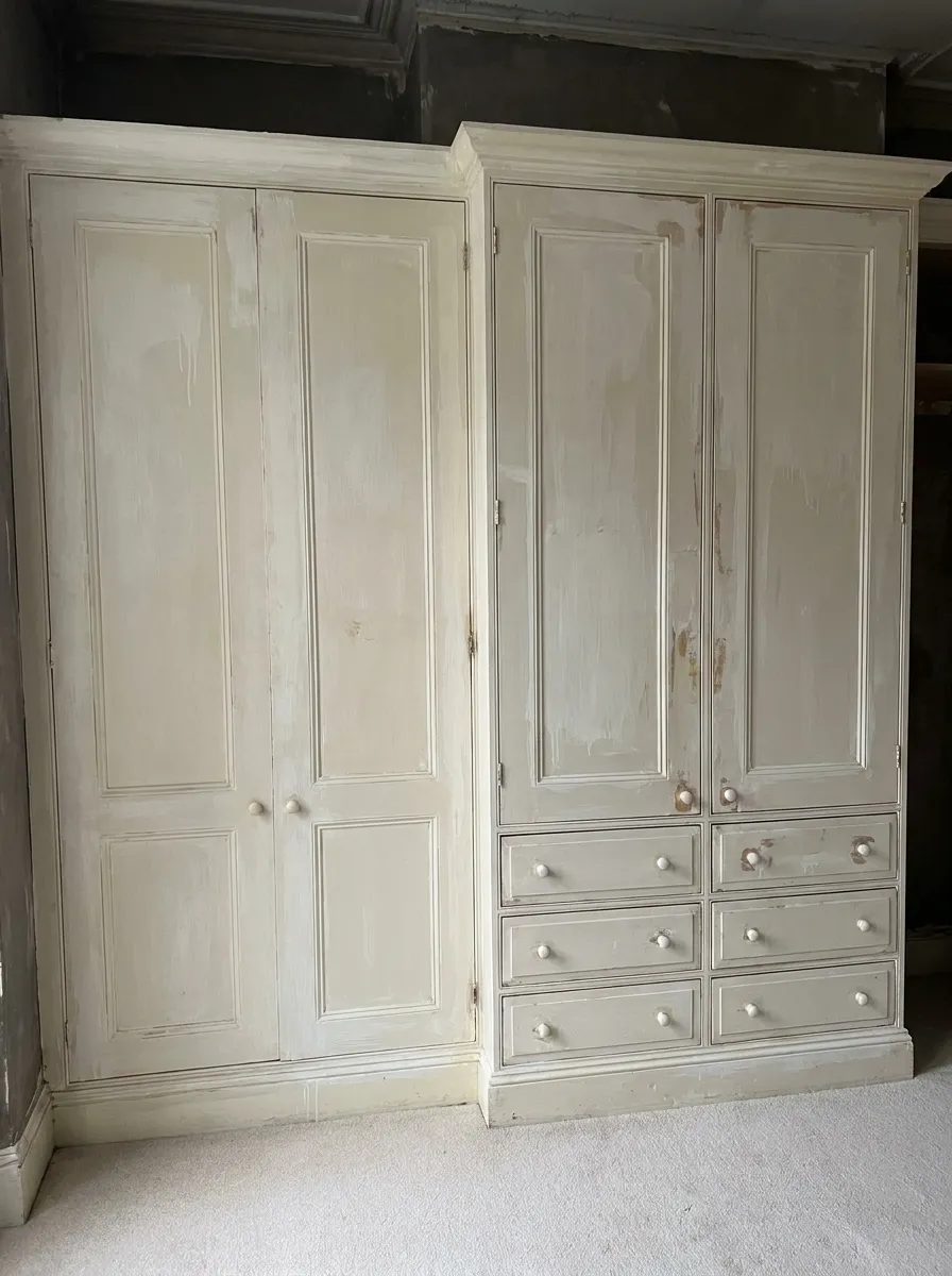 Wardrobe restoration — before