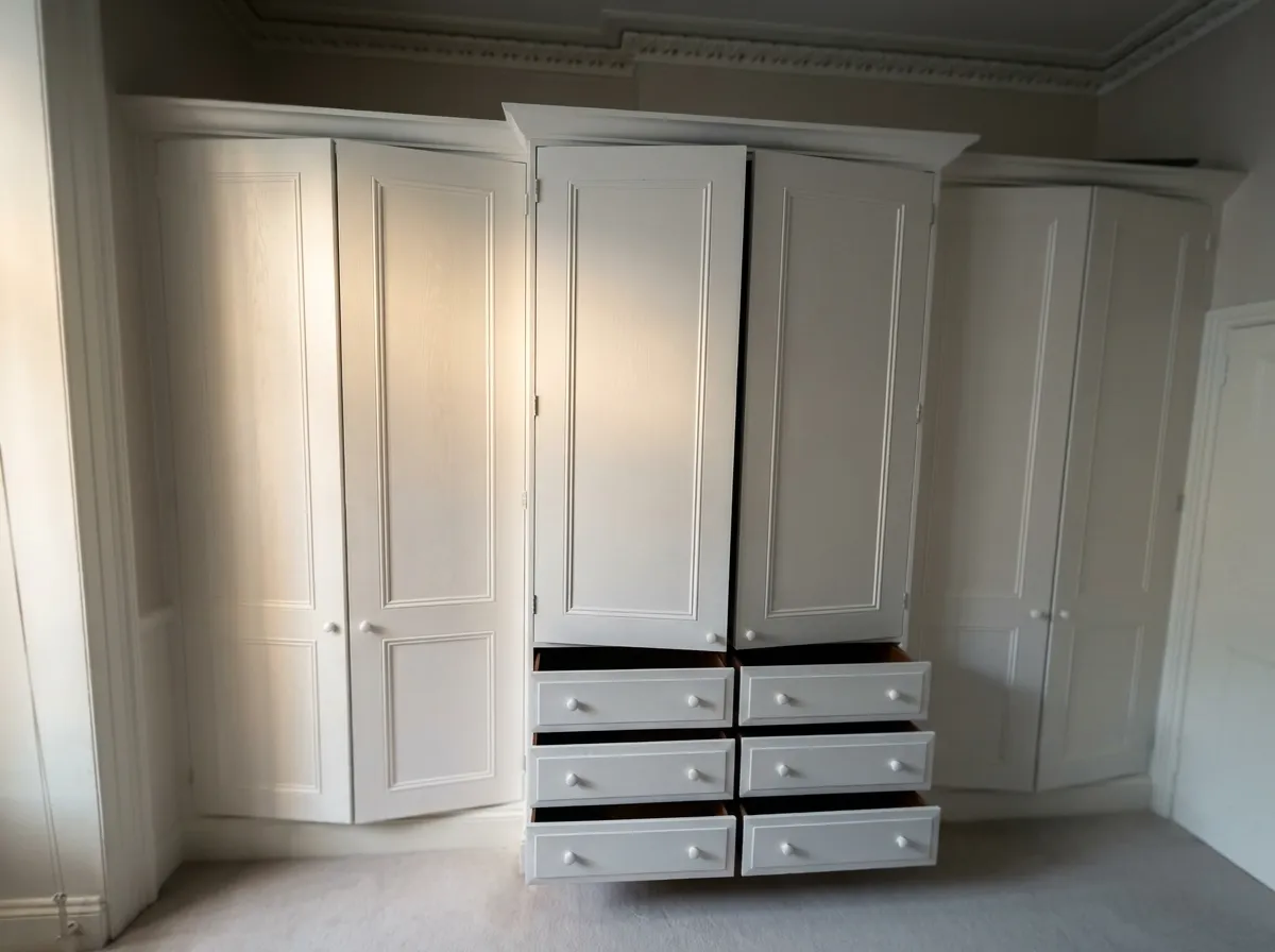Wardrobe restoration — after