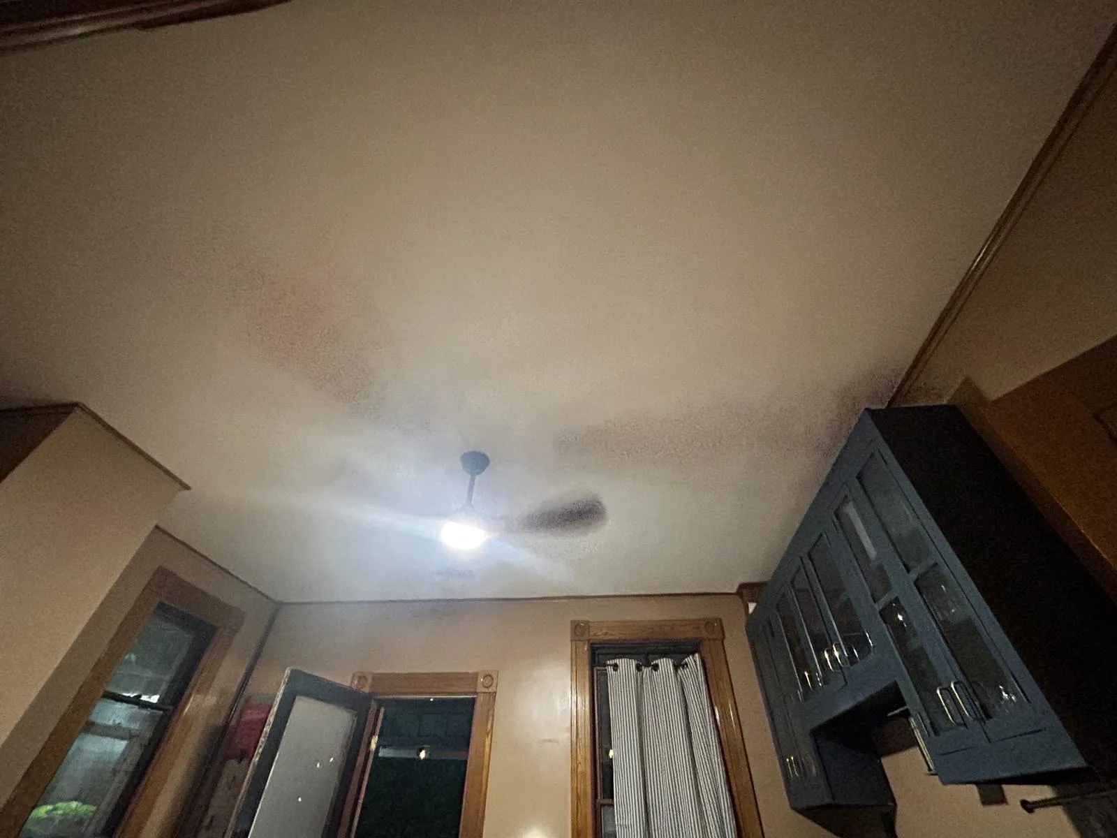Ceiling Leak Repair — after
